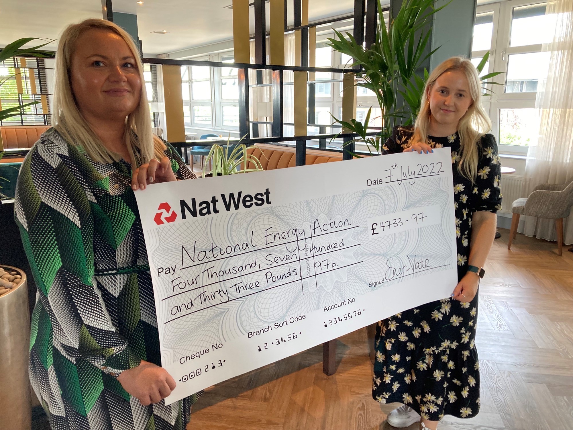 Cheque Pres July 2022